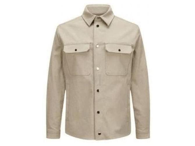 Moncler Camicia in cotone a maniche lunghe Arancione - vista 4