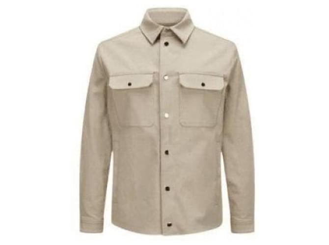 Moncler Camicia in cotone a maniche lunghe Arancione - vista 5