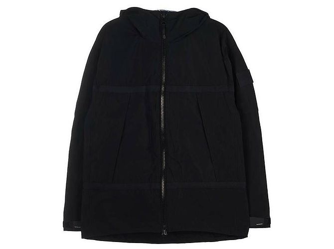 Burberry Giacca leggera con cappuccio e logo applicato Nero - vista 4