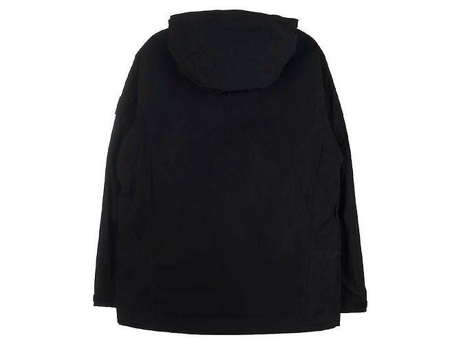 Burberry Giacca leggera con cappuccio e logo applicato Nero - vista 5