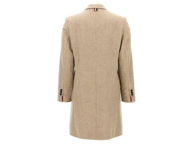 Thom Browne Wollflanell Chesterfield Kleid - Ansicht 5