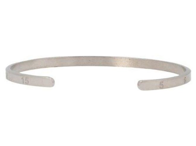 Maison Martin Margiela Pulsera de numeración en plata - vista 5