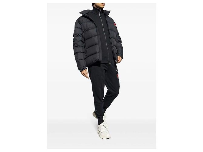 Moncler Giacca corta in piuma SOLAYAN Nero - vista 5