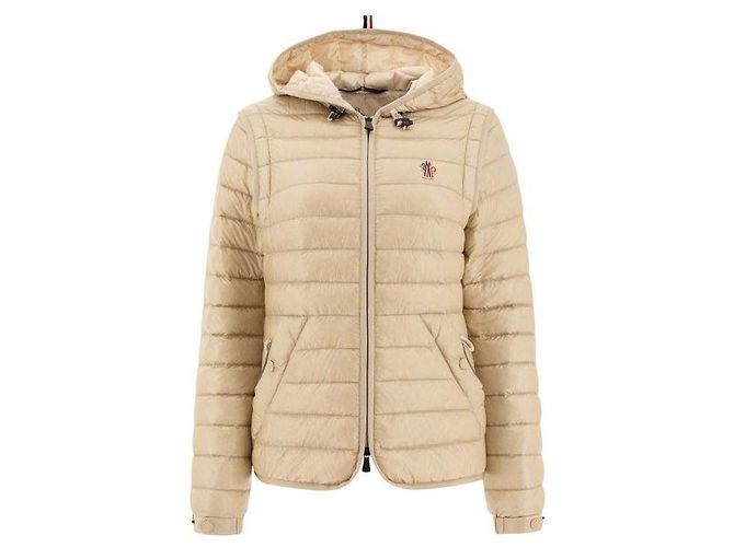 Moncler Chaqueta corta de plumas con capucha Karura Naranja - vista 4