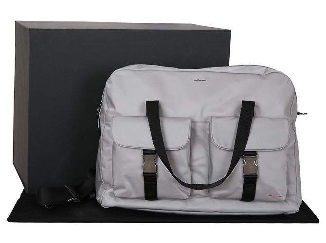 Kiton Borsa da viaggio in nylon con manico Marrone - vista 11