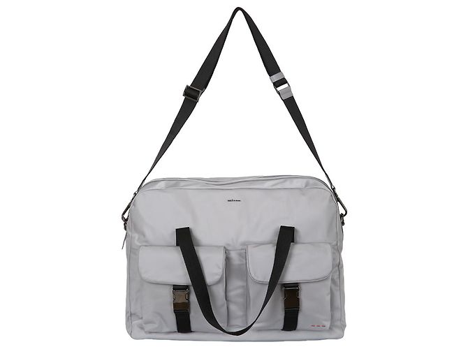 Kiton Borsa da viaggio in nylon con manico Marrone - vista 6