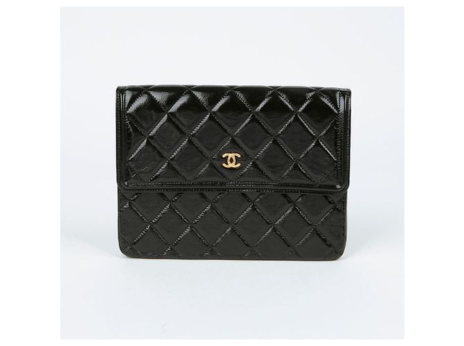 Chanel Clutch Classic Flap Preto - vista 2