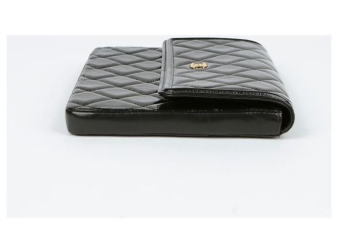 Chanel Clutch Classic Flap Preto - vista 5
