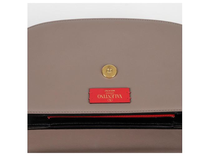 Valentino Borsa a tracolla Superbee con logo Marrone - vista 9