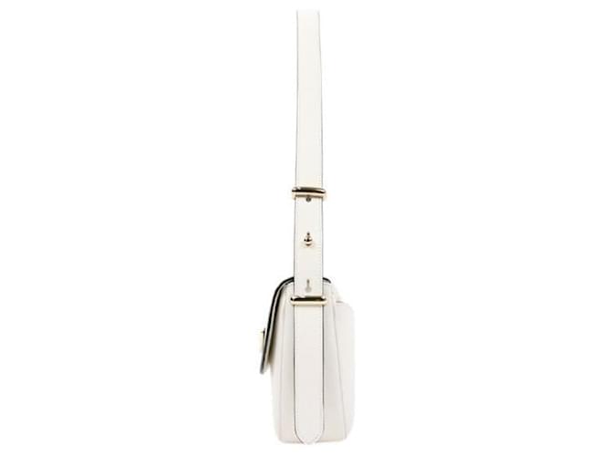 Prada Borsa a Spalla Arke Flap Bianca Bianco - vista 2