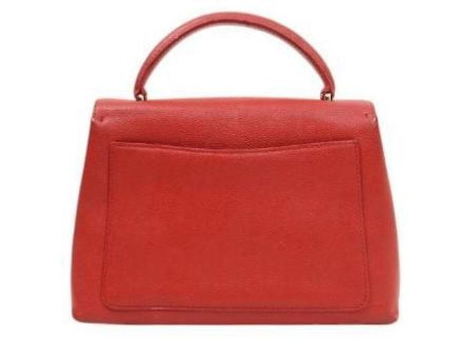 Chanel Borsa Tote Coco Handle in Caviale Rosso - vista 3