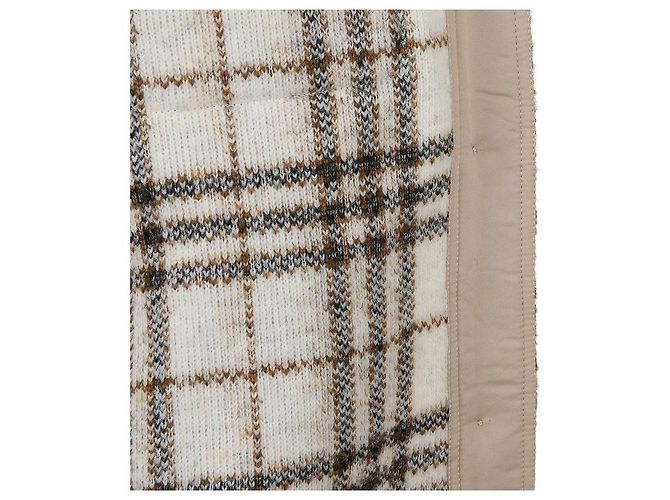 Isabel Marant Abrigo de lana crudo a cuadros - vista 11