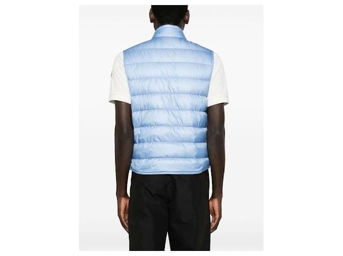 Moncler Gui Down Vest Blue - view 5