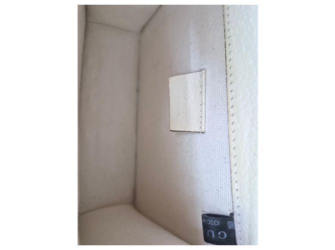 Gucci Mini borsa a spalla in pelle avorio Dionysus con cristalli Bianco - vista 7