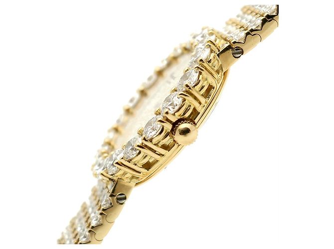 Chopard Damen Rund Vintage Diamant Gold Uhr Archive Klassisch Golden - Ansicht 11