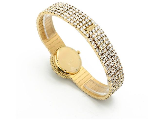 Chopard Damen Rund Vintage Diamant Gold Uhr Archive Klassisch Golden - Ansicht 18