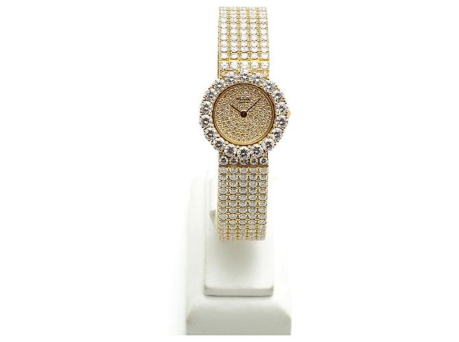 Chopard Damen Rund Vintage Diamant Gold Uhr Archive Klassisch Golden - Ansicht 5