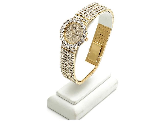 Chopard Damen Rund Vintage Diamant Gold Uhr Archive Klassisch Golden - Ansicht 6