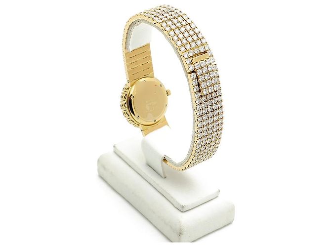 Chopard Damen Rund Vintage Diamant Gold Uhr Archive Klassisch Golden - Ansicht 7