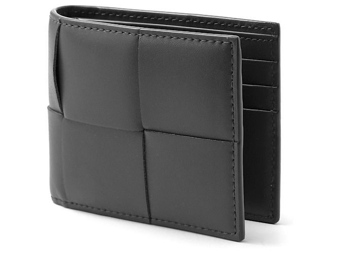 Portafoglio Cassette Bottega Veneta Marrone - vista 3
