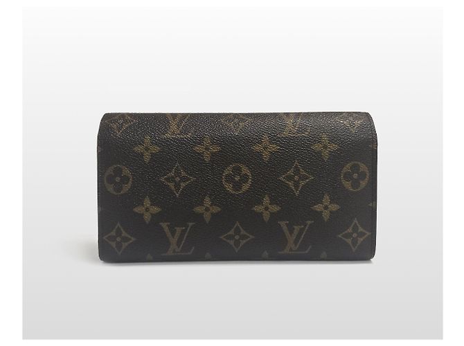 Louis Vuitton Braune Monogramm-Canvas-Langbörse - Ansicht 11