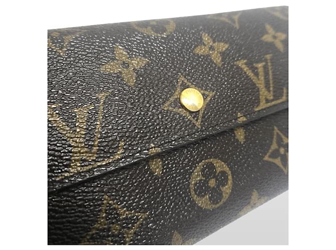 Louis Vuitton Braune Monogramm-Canvas-Langbörse - Ansicht 12