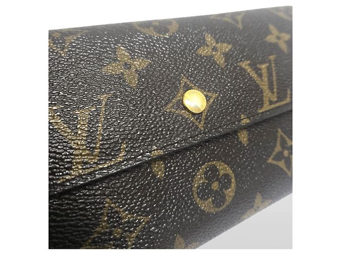 Louis Vuitton Braune Monogramm-Canvas-Langbörse - Ansicht 4