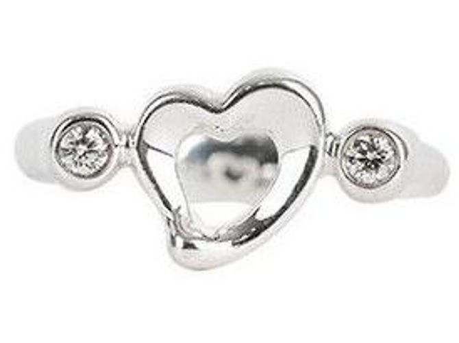 Tiffany & Co Dimensione Diamante Argento Cuore Aperto - vista 4