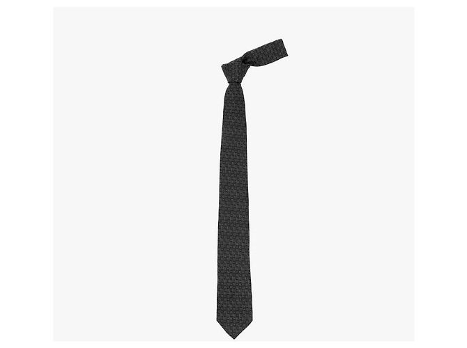 Salvatore Ferragamo Cravatta in seta da uomo con stampa jacquard - vista 6