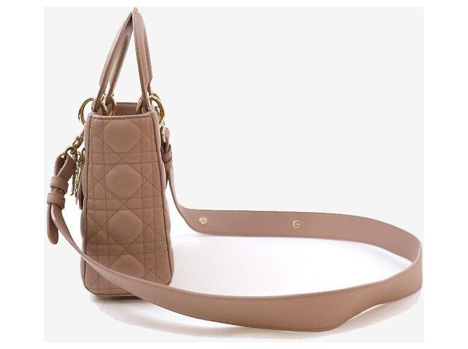 Lady Dior Piccolo Cannage Rose des Vents Multicolore - vista 2