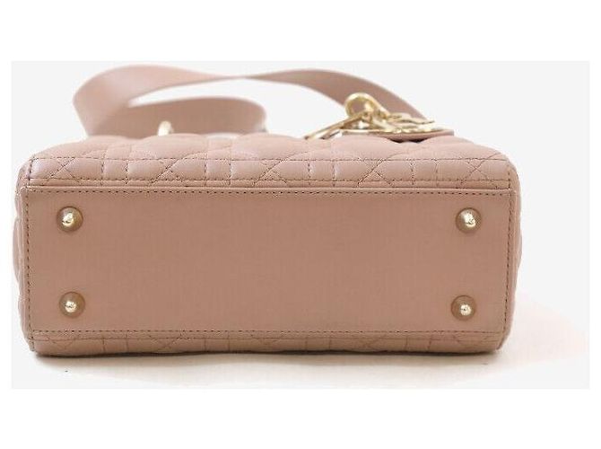 Lady Dior Piccolo Cannage Rose des Vents Multicolore - vista 4