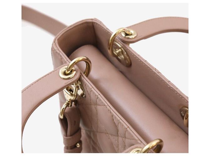Lady Dior Piccolo Cannage Rose des Vents Multicolore - vista 5