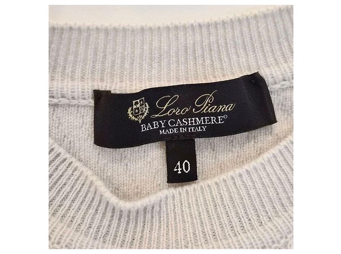 Loro Piana Suéter de cachemira para bebé Multicolor - vista 6
