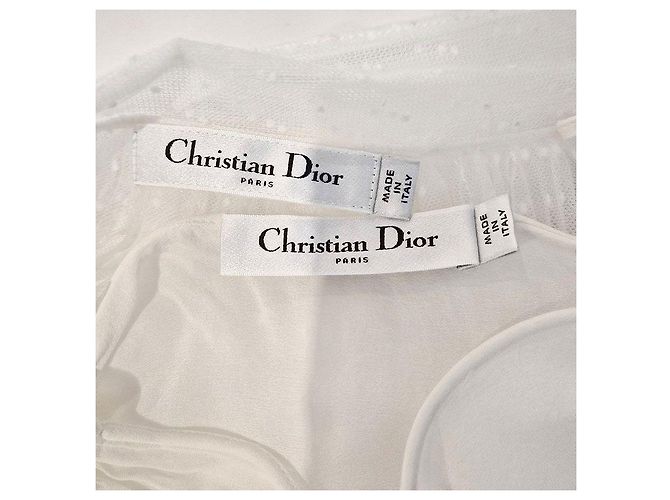 Dior Falda midi de tul con lunares Christian Plata - vista 6
