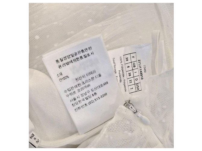 Dior Falda midi de tul con lunares Christian Plata - vista 7