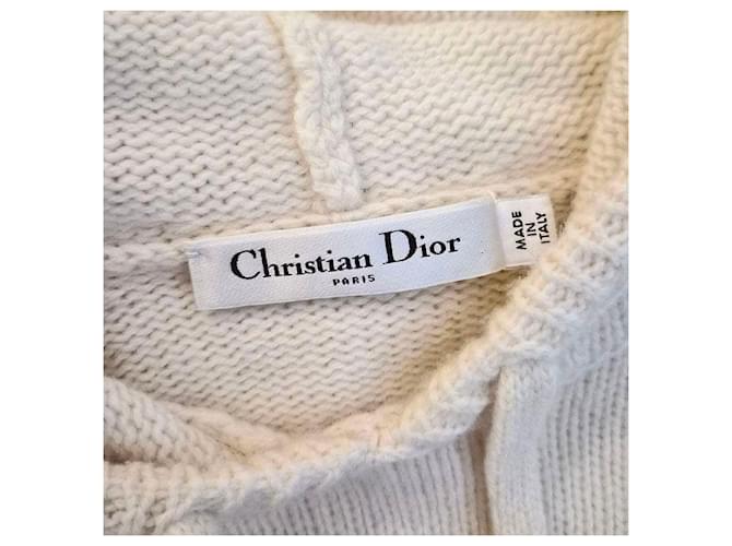 Dior Christian Cashmere Kapuzenpullover mit Ärmeln Mehrfarben - Ansicht 6