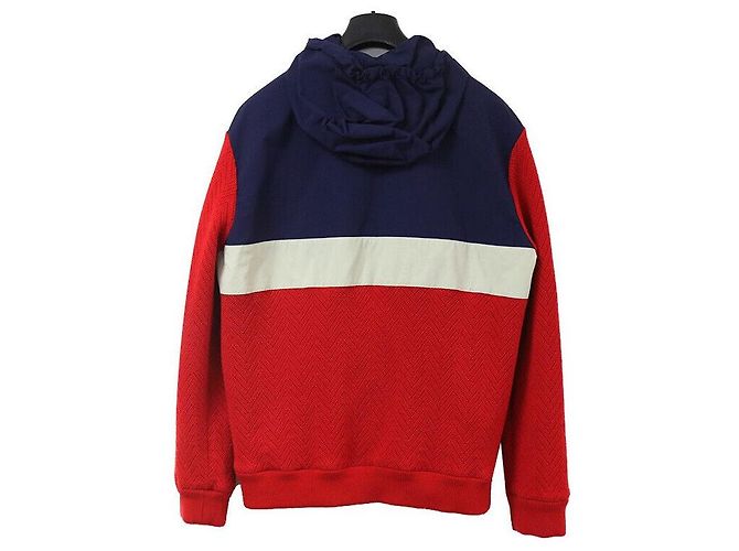 Gucci Woll-Anorak-Trainingsanzug Rot - Ansicht 4