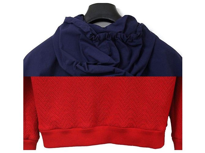 Gucci Woll-Anorak-Trainingsanzug Rot - Ansicht 5