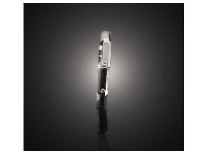 Gucci Anello in Platino con Diamante Link to Love Nero - vista 3
