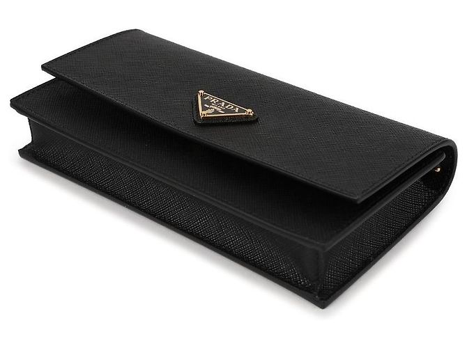 Prada Saffiano Mini Umhängetasche Schwarz - Ansicht 6