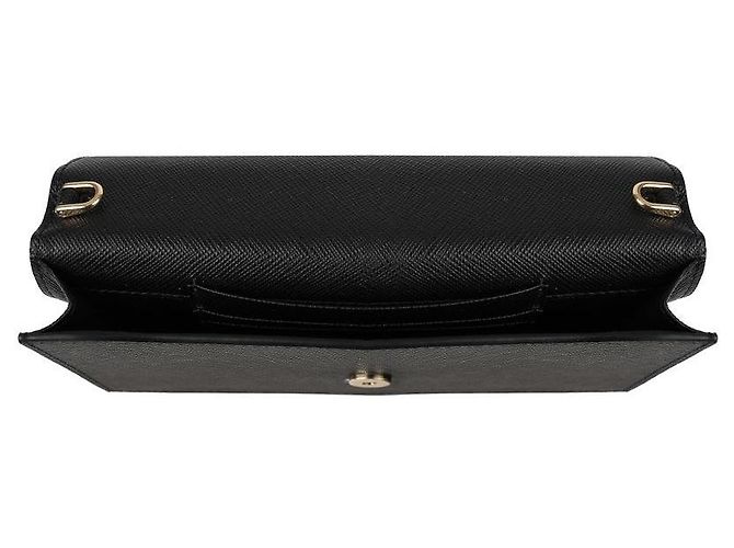 Prada Saffiano Mini Umhängetasche Schwarz - Ansicht 7