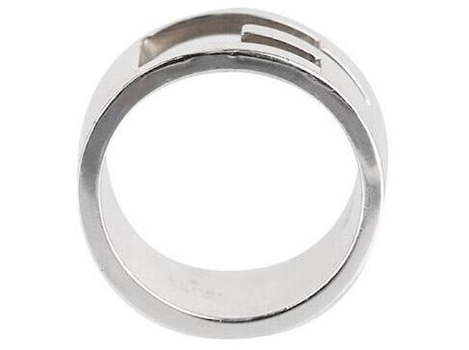 Gucci Silberring mit Logo Größe - Ansicht 2