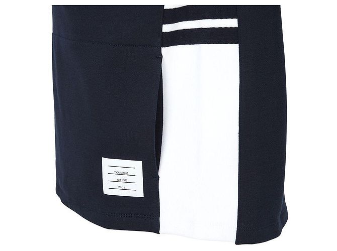 Thom Browne Felpa da uomo con zip a metà - vista 7
