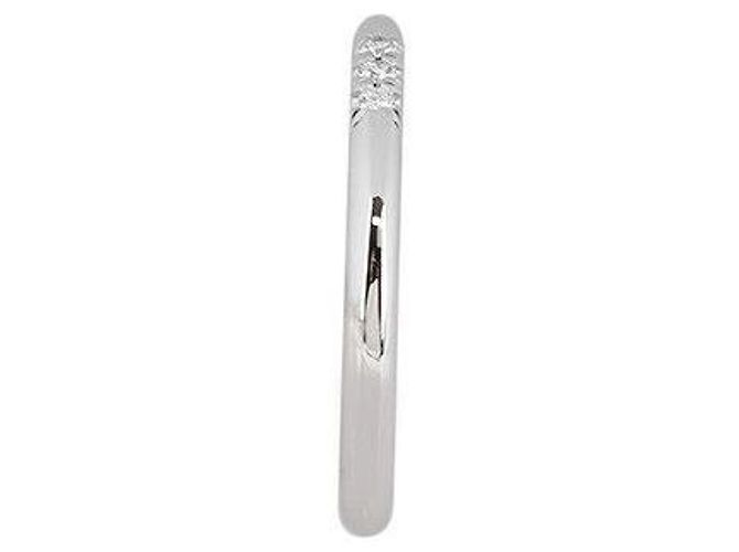 Tiffany & Co Fede nuziale classica in platino con diamante - Misura Argento - vista 3