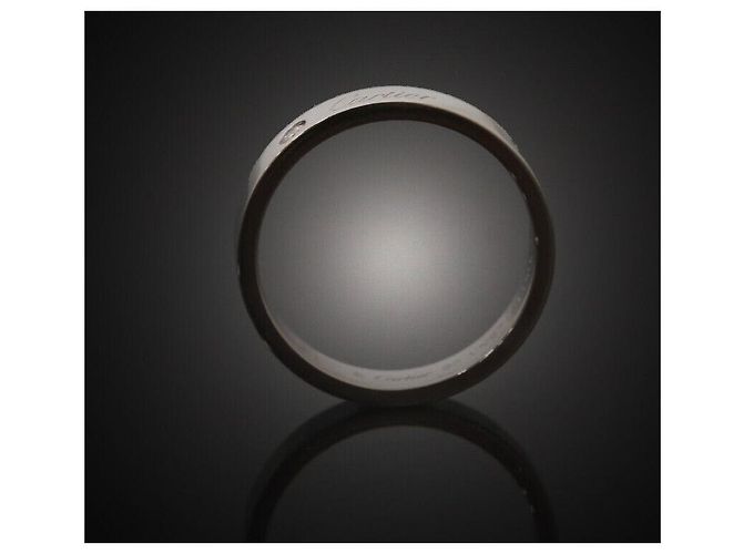 Cartier Platinring mit Diamant Größe Schwarz - Ansicht 2