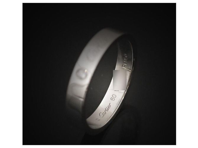 Cartier Platinring mit Diamant Größe Schwarz - Ansicht 5