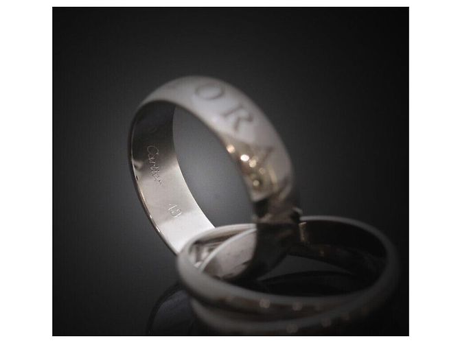 Cartier Amour Trinity Ring aus Weißgold - Ansicht 3