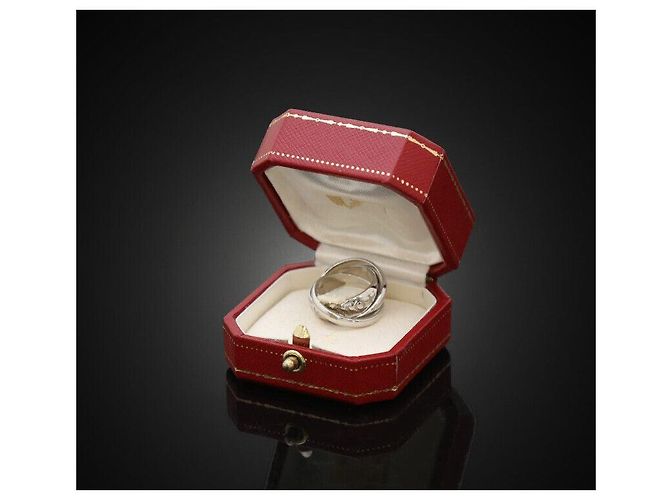 Cartier Amour Trinity Ring aus Weißgold - Ansicht 4