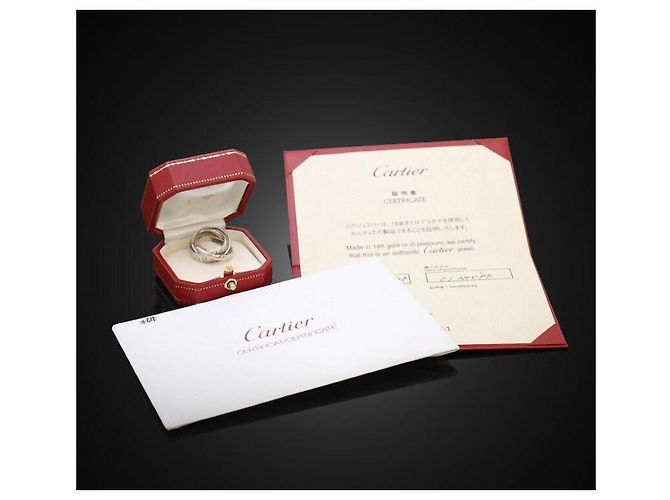 Cartier Amour Trinity Ring aus Weißgold - Ansicht 5