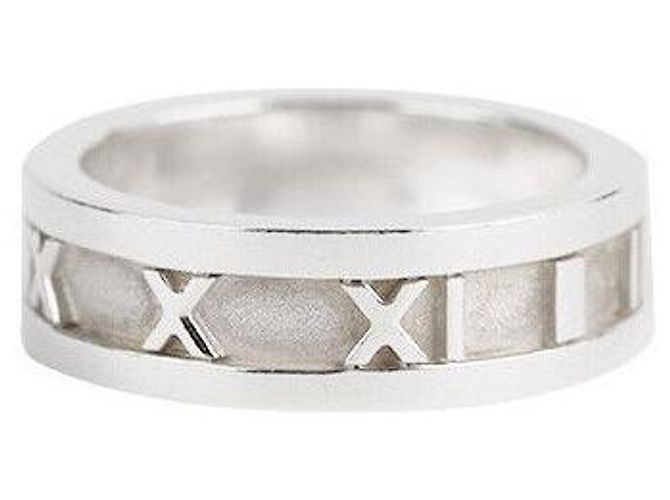 Tiffany & Co Atlas Silberring Größe - Ansicht 4